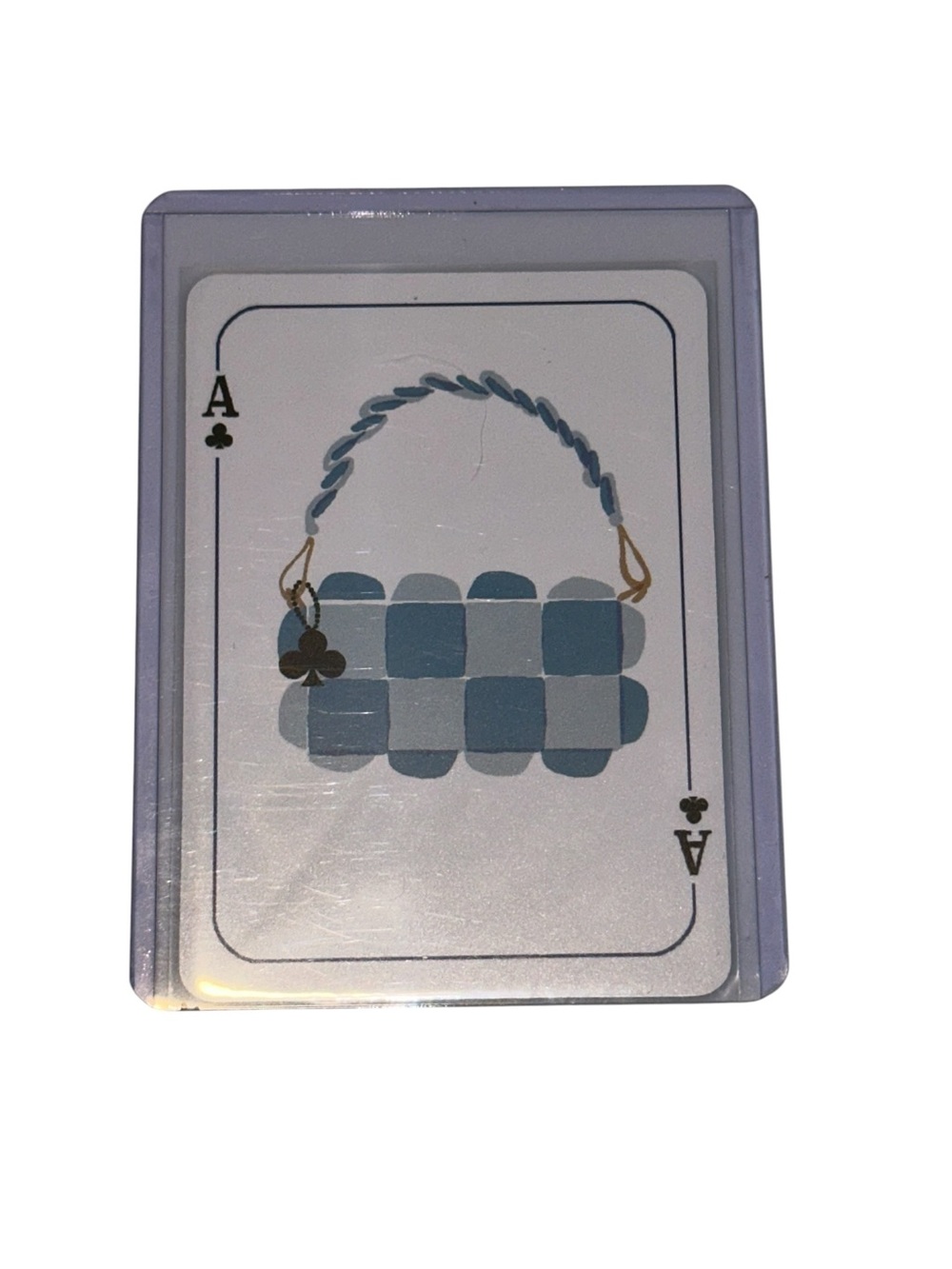 kate spade Ace of Clubs playing card
